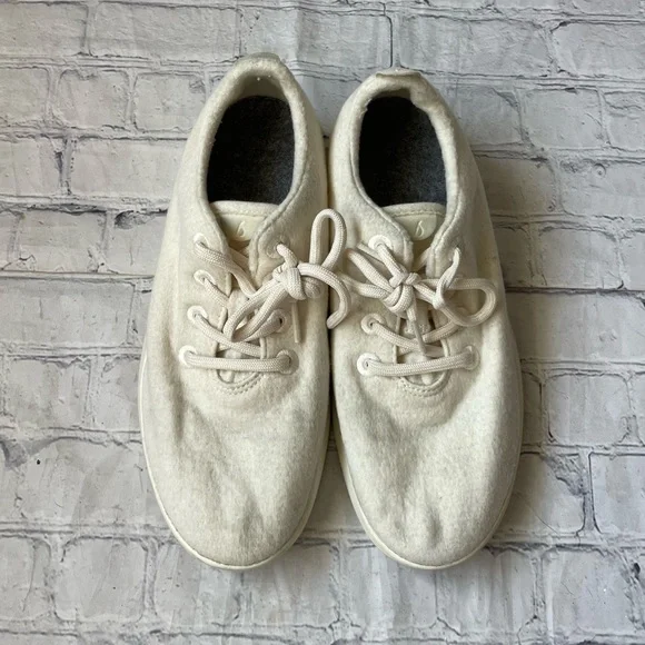 Allbirds Natural White Wool Runner Sneakers - Picture 2 of 6